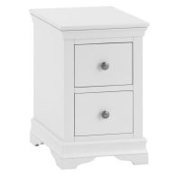 See more information about the Swafield Bedside White & Pine 2 Drawers